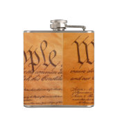 Die Konstitution des USA Flachmann (Rückseite)