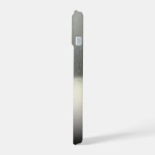 Die Kontur der Stille iPhone 15 Hülle (Linke Seite)