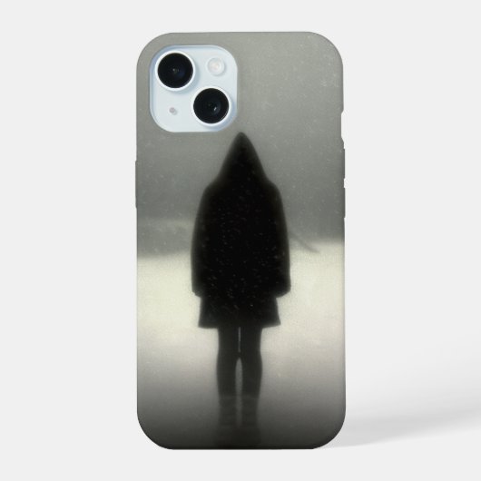 Die Kontur der Stille iPhone 15 Hülle (Rückseite)