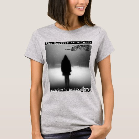 Die Kontur der Stille T-Shirt (Vorderseite)