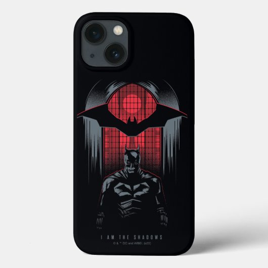 Die Kontur des Batman Window Pane Case-Mate iPhone Hülle (Rückseite)