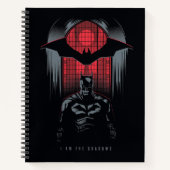 Die Kontur des Batman Window Pane Notizblock (Vorderseite)