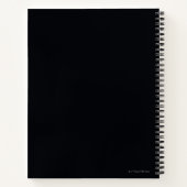 Die Kontur des Batman Window Pane Notizblock (Rückseite)