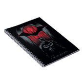 Die Kontur des Batman Window Pane Notizblock (Rechte Seite)