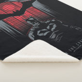 Die Kontur des Batman Window Pane Sherpadecke (3/4)