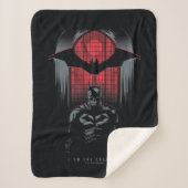 Die Kontur des Batman Window Pane Sherpadecke (Vorderseite)