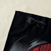 Die Kontur des Batman Window Pane Strandtuch (Beispiel)