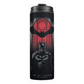 Die Kontur des Batman Window Pane Thermosbecher (Vorderseite)