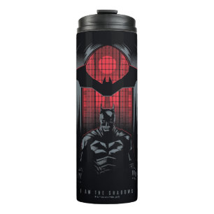 Die Kontur des Batman Window Pane Thermosbecher