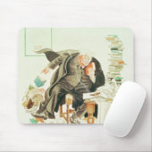 Die Kontur Sanity Satirical Cartoon Mousepad (Mit Mouse)