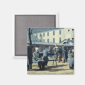 Die Konvaleszente 1861 Magnet (Vorderseite/Rückseite)