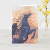 Die kopflose Pferdekarte Karte (Gelbe Blume)