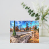 Die kopflose Rammbrücke Postkarte (Stehend Vorderseite)