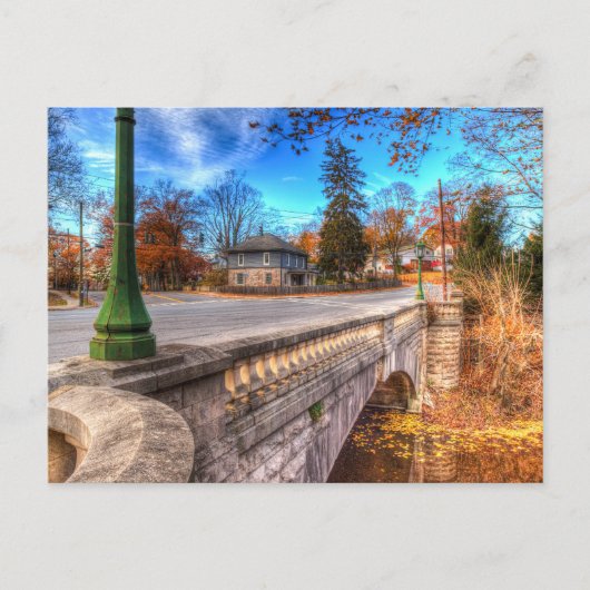 Die kopflose Rammbrücke Postkarte (Vorderseite)