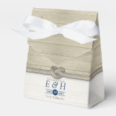 Die Kopplung der bekannten rustikalen Hochzeit Geschenkschachtel (Vorderseite)