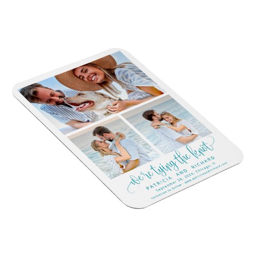 Die Kopplung der Knoten Hochzeit speichern das Fot Magnet (Rechte Seite)