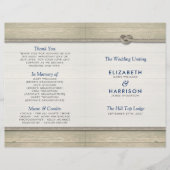 Die Kopplung des bekannten rustikalen Beach-Hochze (Vorderseite)