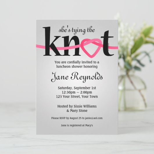 Die Kopplung des Polterabends der Knochen Einladung (Stehend Vorderseite)