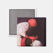 Die Kopplung eines Turban 2010 Magnet (Vorderseite/Rückseite)