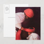 Die Kopplung eines Turban 2010 Postkarte (Vorne/Hinten)