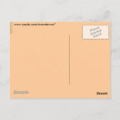 Die koptische postkarte (Rückseite)