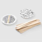 die koreanische Sprache Hand Fans Fächer (Non-assembled)