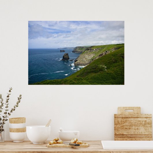 Die Kornküste Poster (Küche)