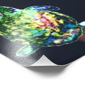 Die kosmische Farbmarke Fotodruck (Ecke)