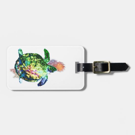 Die kosmische Farbmarke Gepäckanhänger (Vorderseite horizontal)