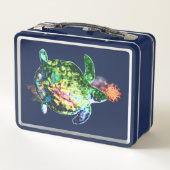 Die kosmische Farbmarke Metall Lunch Box (Rückseite)