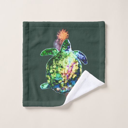 Die kosmische Farbmarke Waschlappen (Waschlappen)