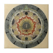 Die kosmische Rose Fliese (Vorderseite)