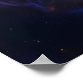 Die kosmische Schale der Seelenlicht-Wandkunst Poster (Ecke)