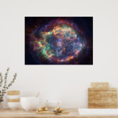 Die kosmische Schale der Seelenlicht-Wandkunst Poster (Küche)
