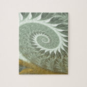 Die kosmische Spirale - heilige Geometrie-goldene Puzzle (Vertikal)