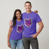 Die Kosmos-Sparkle-Winking-Katze T-Shirt (Unisex)