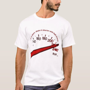 Die Kosten der Geschwindigkeit: Eine tödliche Wahl T-Shirt