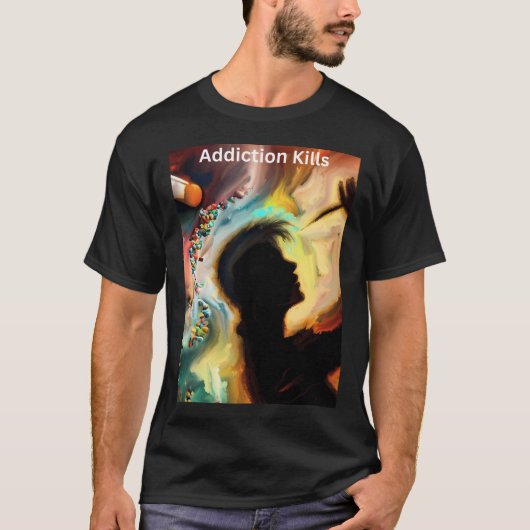 Die Kosten der Sucht T-Shirt (Vorderseite)