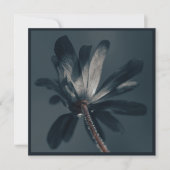 Die köstlich dunkle Blume Karte (Vorderseite)