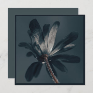 Die köstlich dunkle Blume Karte