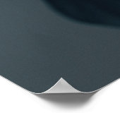 Die köstlich dunkle Blume Poster (Ecke)