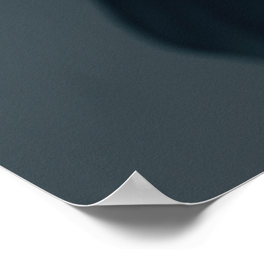 Die köstlich dunkle Blume Poster (Ecke)