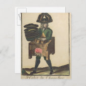 Die Kostüme der Milliner Postkarte (Vorne/Hinten)