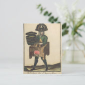 Die Kostüme der Milliner Postkarte (Stehend Vorderseite)