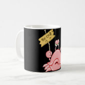 Die Krabbe ist in der Tasse (Vorderseite Links)