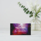 Die Krabben-Nebelfleck NASA Visitenkarte (Stehend Vorderseite)