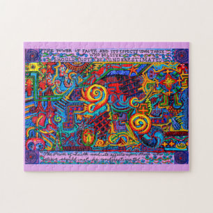 Die Kraft des Glaubens The Power of Faith Inspirat Puzzle