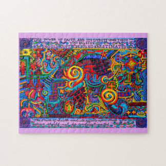 Die Kraft des Glaubens The Power of Faith Inspirat Puzzle