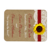 Die Kraft-, Spitzen- und Sonnenblumen-Kollektion - Magnet (Horizontal)