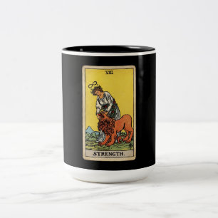 Die Kraft Tarot Zweifarbige Tasse